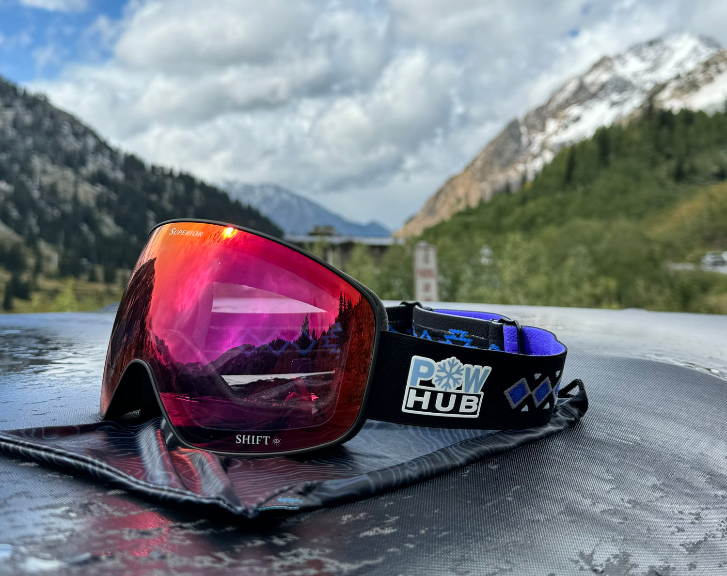 custom snow goggles Powhub Goggle – Superior Optic