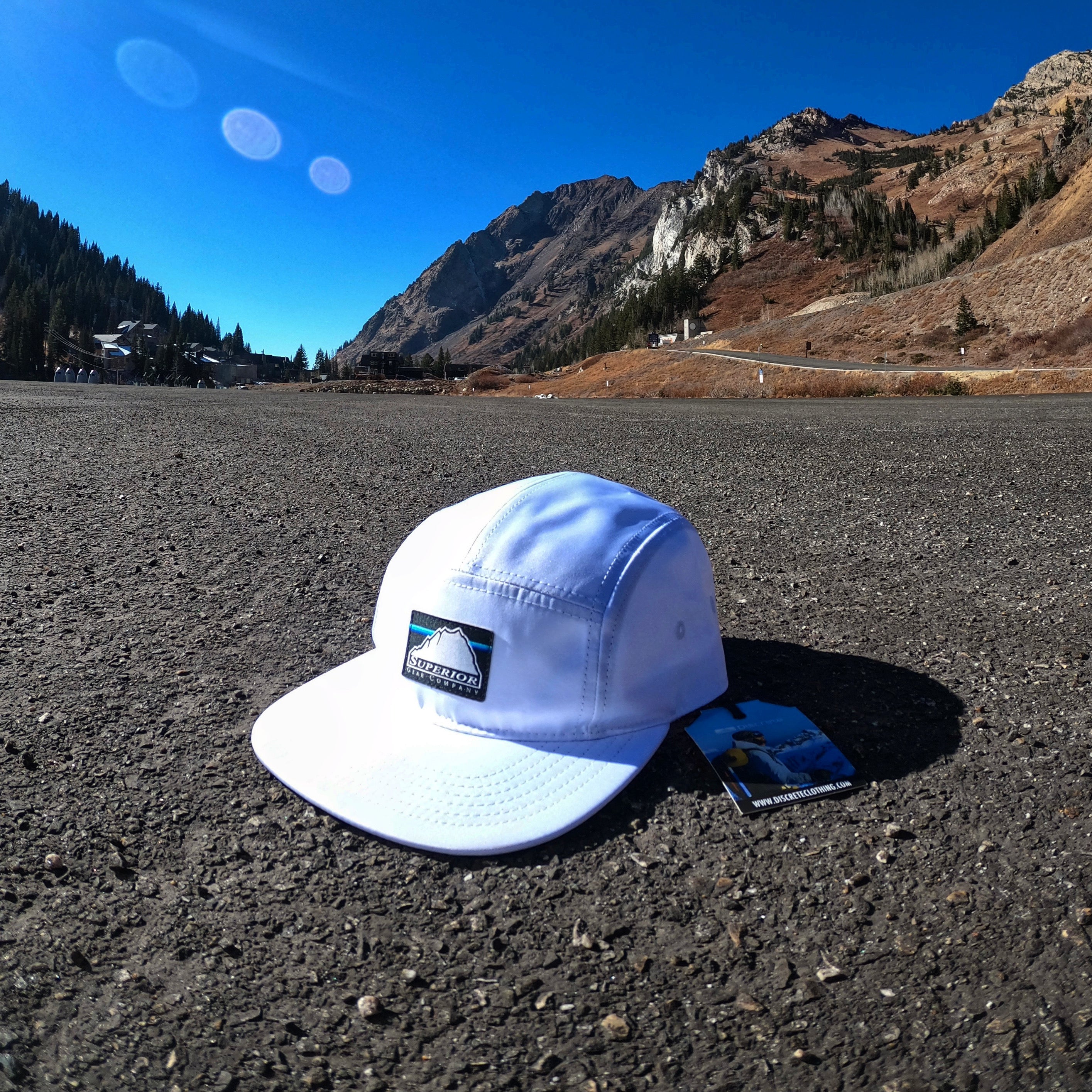 <p>Our first product, a hat collab with Discrete goes on sale, with a basic website</p>